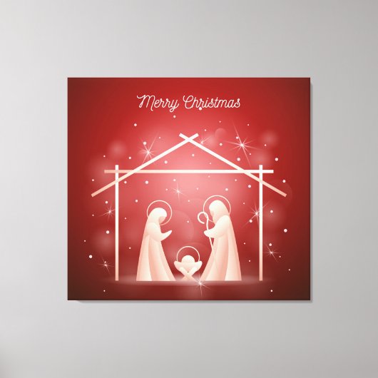 クリスマスキャンバス印刷 キャンバスプリント (正面)