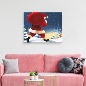 クリスマスキャンバス印刷 キャンバスプリント (インサイチュ (リビング))