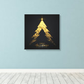 クリスマスキャンバス印刷 キャンバスプリント (インサイチュ (ウッドフロア))