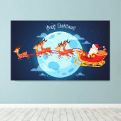 クリスマスキャンバス印刷 キャンバスプリント (インサイチュ (ウッドフロア))