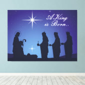 クリスマスキャンバス印刷 キャンバスプリント (インサイチュ (ウッドフロア))