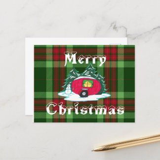 クリスマスキャンパー シーズンポストカード