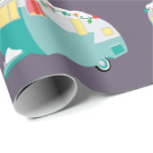 クリスマスキャンパー ラッピングペーパー (ロールコーナー)