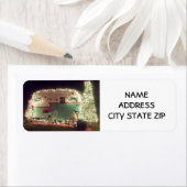 **クリスマスキャンパー**差出人住所ラベル ラベル (インサイチュ)