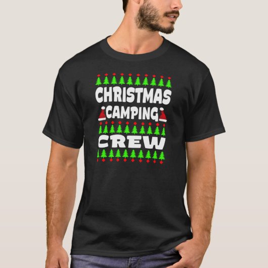 クリスマスキャンピングクルー–22445 Tシャツ (正面)