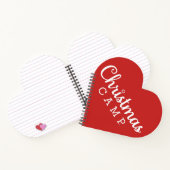 クリスマスキャンプホリデージャーナル ノートブック (内部)