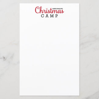 クリスマスキャンプ文房具 |クリスマス文房具