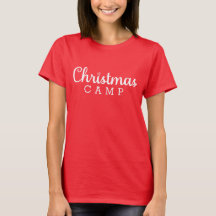 クリスマスキャンプTシャツ |クリスマスシャツ