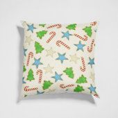 クリスマスキュートお洒落ホリデークッキー切り出し クッション