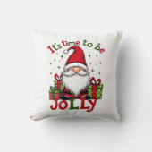 クリスマスキュートすてきサンタホリデー クッション (正面)