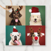 クリスマスキュートサンタトナディアパピーカスタムズ フェイバータグ (正面)