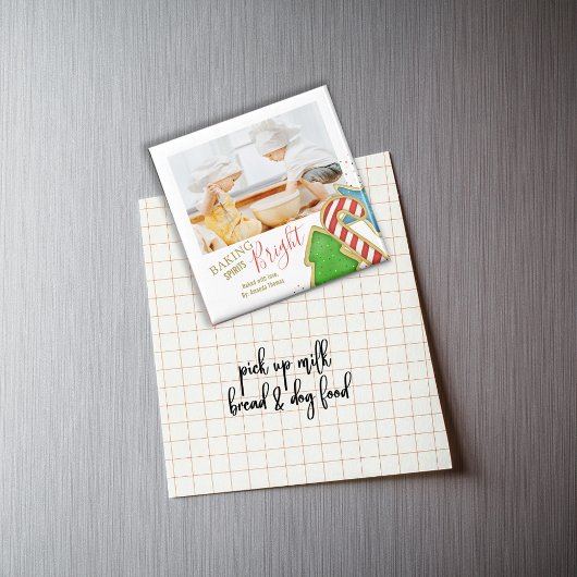 クリスマスキュートホリデーお洒落クッキー切り出し マグネット