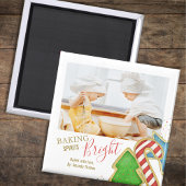 クリスマスキュートホリデーお洒落クッキー切り出し マグネット