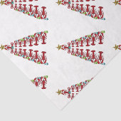 クリスマスキュートロブスターツリー航海のビーチ組織 薄葉紙 (詳細)