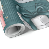 クリスマスキュードル天気 ラッピングペーパー (ロールコーナー)