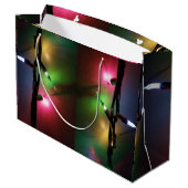 クリスマスキラキラ ラージペーパーバッグ (裏面アングル)