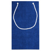 クリスマスキリスト教引用文オンブルー スモールペーパーバッグ (裏面)