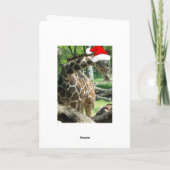 クリスマスキリン シーズンカード (裏面)