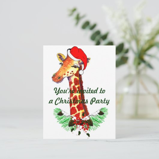 クリスマスキリン 招待状 (スタンド正面)