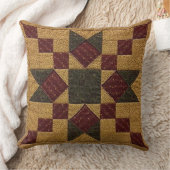 「クリスマスキルテッドパターン」装飾用クッション クッション (ブランケット)