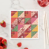 クリスマスキルト スタンダードランチョンナプキン (インサイチュ)