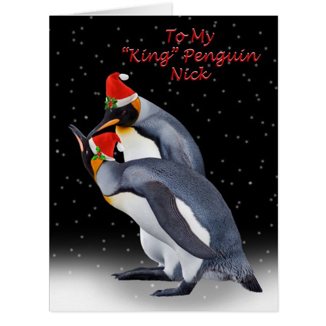 クリスマスキングスカード (正面)