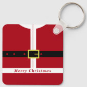 クリスマスキーチェーンサンタクロースギフト キーホルダー (裏面)