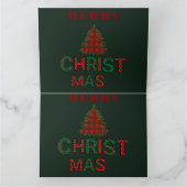 クリスマスキーチェーン カード (内部)