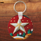 クリスマスキーチェーン キーホルダー (裏面)