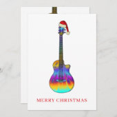 クリスマスギタカッコいいサイケデリックー シーズンカード (正面/裏面)