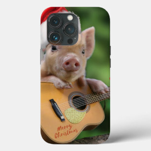 クリスマスギターピグ iPhone 13 PROケース