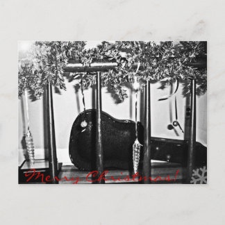 クリスマスギター シーズンポストカード