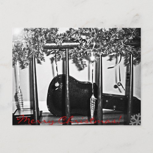 クリスマスギター シーズンポストカード (正面)