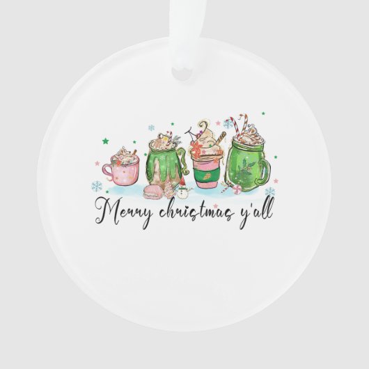 クリスマスギフトお目出しクリスマスオール オーナメント (正面)