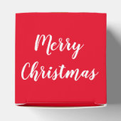 クリスマスギフトお菓子箱 フェイバーボックス (上部)