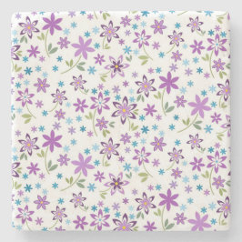 クリスマスギフトかわいいフローラディティ ストーンコースター