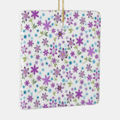 クリスマスギフトかわいいフローラディティ セラミックオーナメント (右)