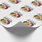クリスマスギフトが欲しいものはタコス ラッピングペーパー (角)
