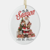 クリスマスギフトこの季節 セラミックオーナメント (右)