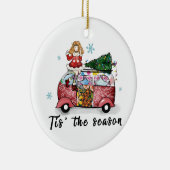 クリスマスギフトこの季節 セラミックオーナメント (右)