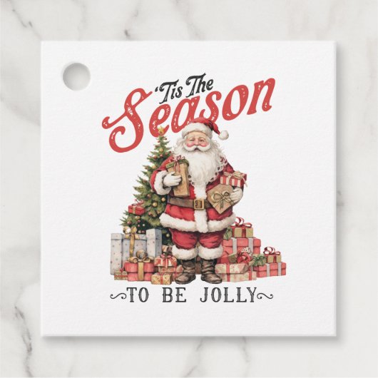 クリスマスギフトこの季節 フェイバータグ (正面)