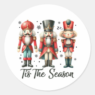 クリスマスギフトこの季節 ラウンドシール