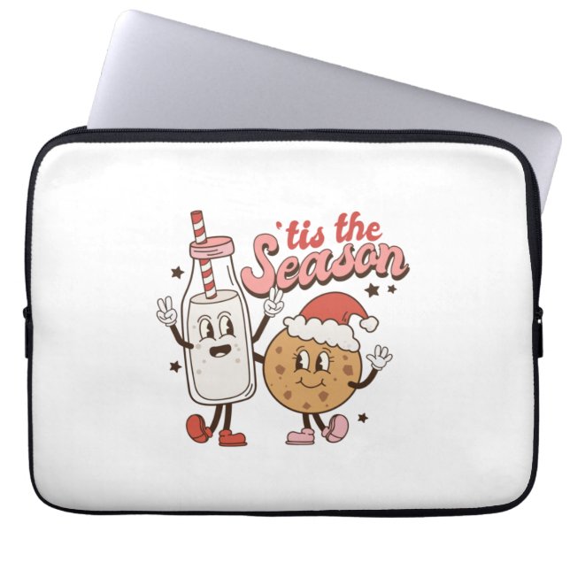 クリスマスギフトそれはクリスマスの季節である ラップトップスリーブ (正面)