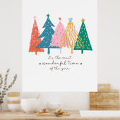 クリスマスギフトそれは最も素晴らしい時間である ポスター (キッチン)