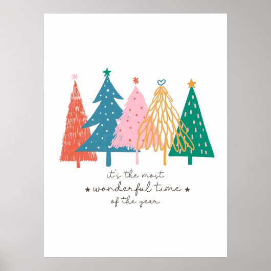 クリスマスギフトそれは最も素晴らしい時間である ポスター (正面)