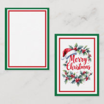 クリスマスギフトに個人的なメッセージを添えて