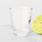 クリスマスギフトはコーヒーとクリスマスの応援で燃料 ショットグラス (左)