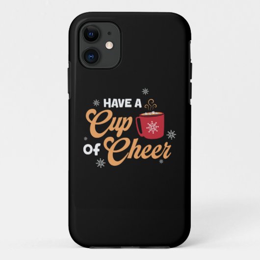 クリスマスギフトは応援一杯 Case-Mate iPhoneケース (裏面)