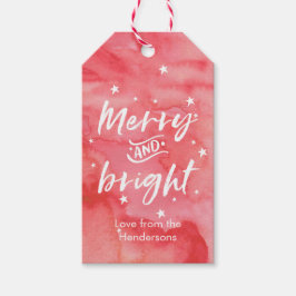 クリスマスギフトは水の色と明メリーるいタグ ギフトタグ