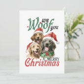 クリスマスギフトウーフモーフメリークリスマス 招待状 (スタンド正面)